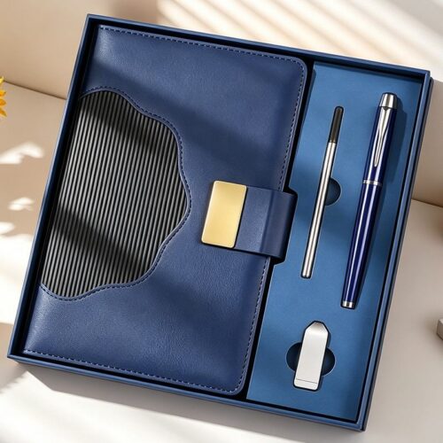 Customized Logo Luxury Notebook Pen Enterprise Gift Set Wholesale Business Promotion Gift Set - Notebook set - rongyigifts...