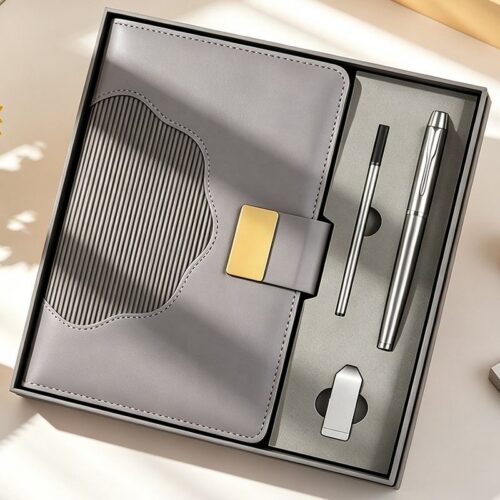 Customized Logo Luxury Notebook Pen Enterprise Gift Set Wholesale Business Promotion Gift Set - Notebook set - rongyigifts...