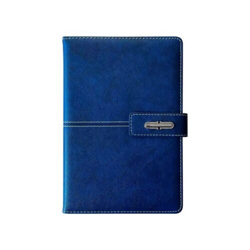 Personalized A5 hardcover notebook with soft PU leather diary, sewn with magnetic seal, card bag for promotion - Notebook ...