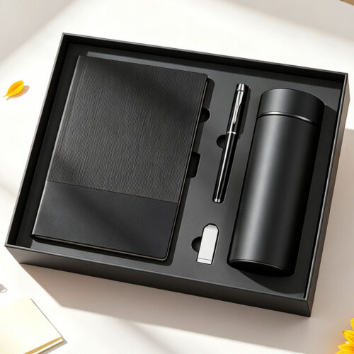 Customized Logo Premium Luxury Notebook Pen Insulated Cup Gift Set Administrative Business Enterprise Promotion Office Box...