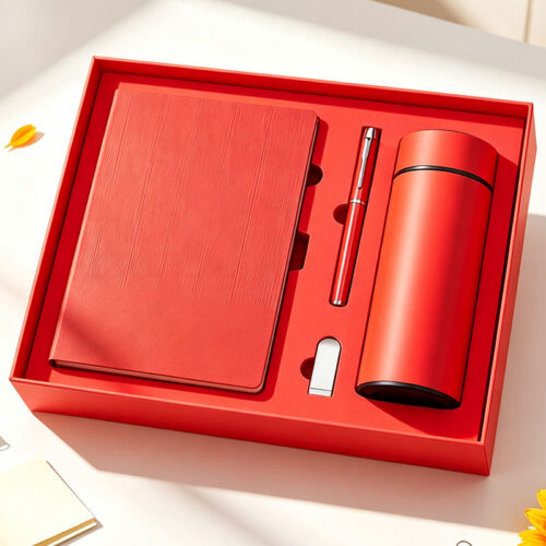 Customized Logo Premium Luxury Notebook Pen Insulated Cup Gift Set Administrative Business Enterprise Promotion Office Box...