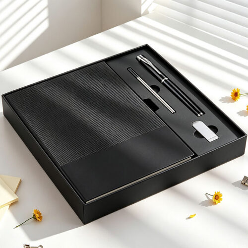 Customized Logo Premium Luxury Notebook Pen Insulated Cup Gift Set Administrative Business Enterprise Promotion Office Box...