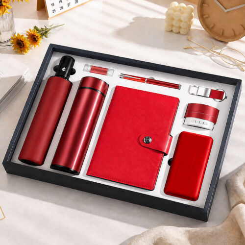 Customized Logo Luxury Notebook Pen Set Stationery Office Supplies Business Enterprise Promotion Gift Set - Notebook set -...