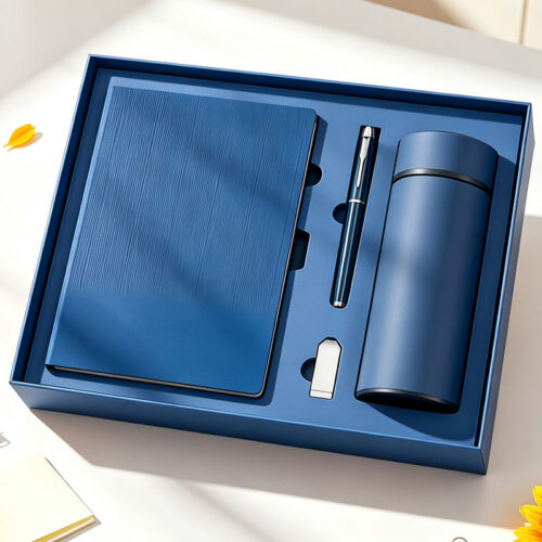 Customized Logo Premium Luxury Notebook Pen Insulated Cup Gift Set Administrative Business Enterprise Promotion Office Box...