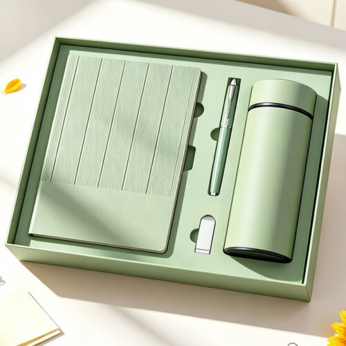 Customized Logo Premium Luxury Notebook Pen Insulated Cup Gift Set Administrative Business Enterprise Promotion Office Box...